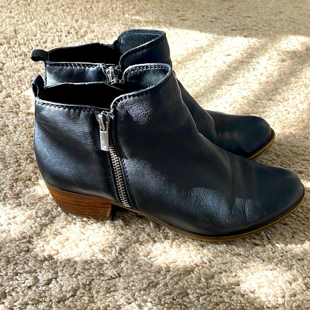 Lucky Brand Basel Leather Booties